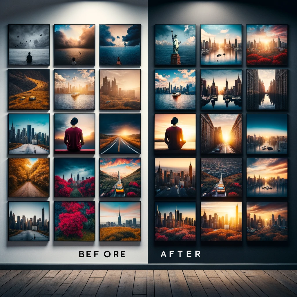 lightroom presets before and after
