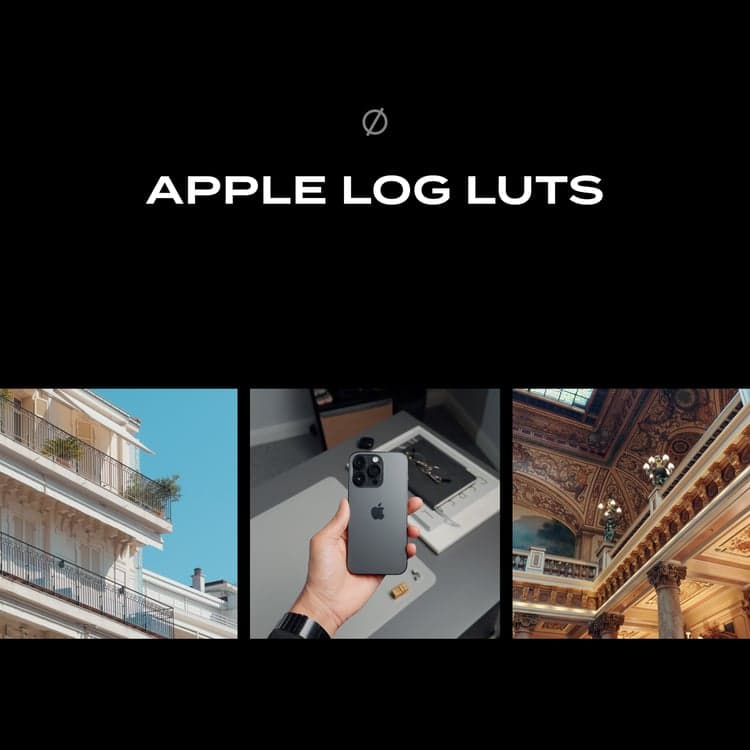 Apple Log LUTs