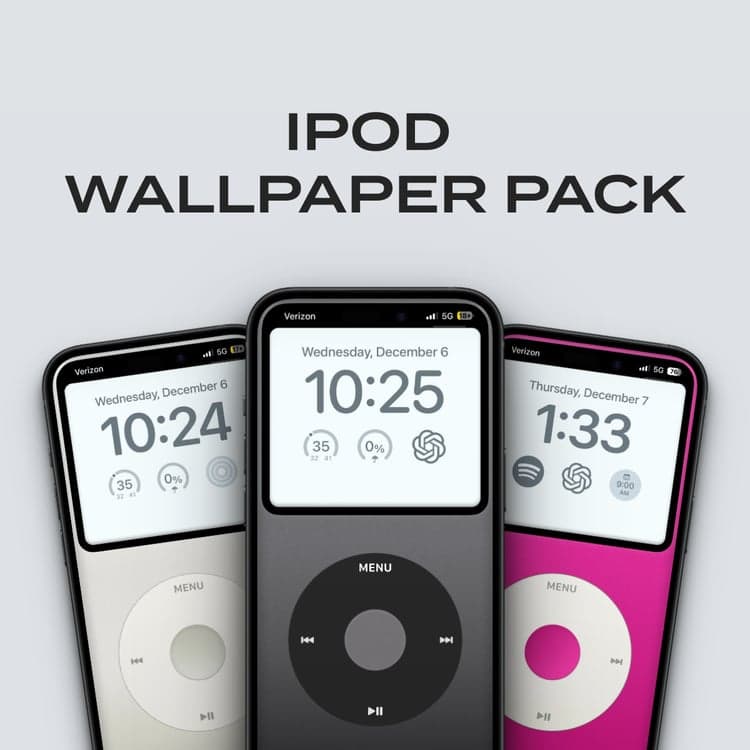 iPod Wallpaper Pack